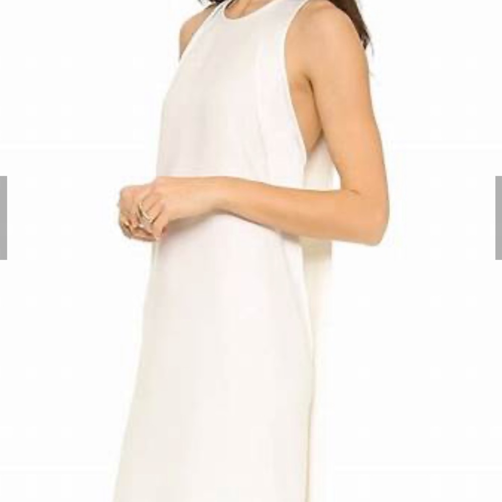 J Brand beautiful white unique dress size 2